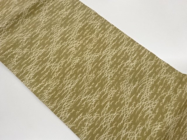 JAPANESE NAGOYA OBI FOR SUMMER / SHIOZE / GRASS